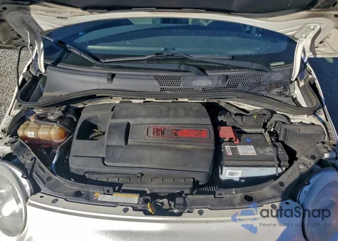 2012 Fiat 500 Sport z USA, uszkodzony, nr VIN 3C3CFFBR9CT119980